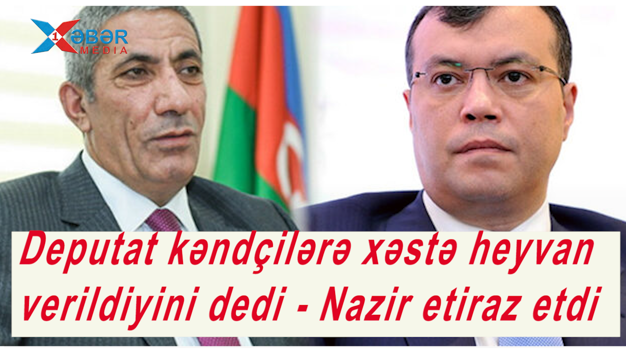 Milli Məclisdə GƏRGİNLİK:Xəstə heyvan verirlər, qapıdan girəndən üç gün sonra ölür