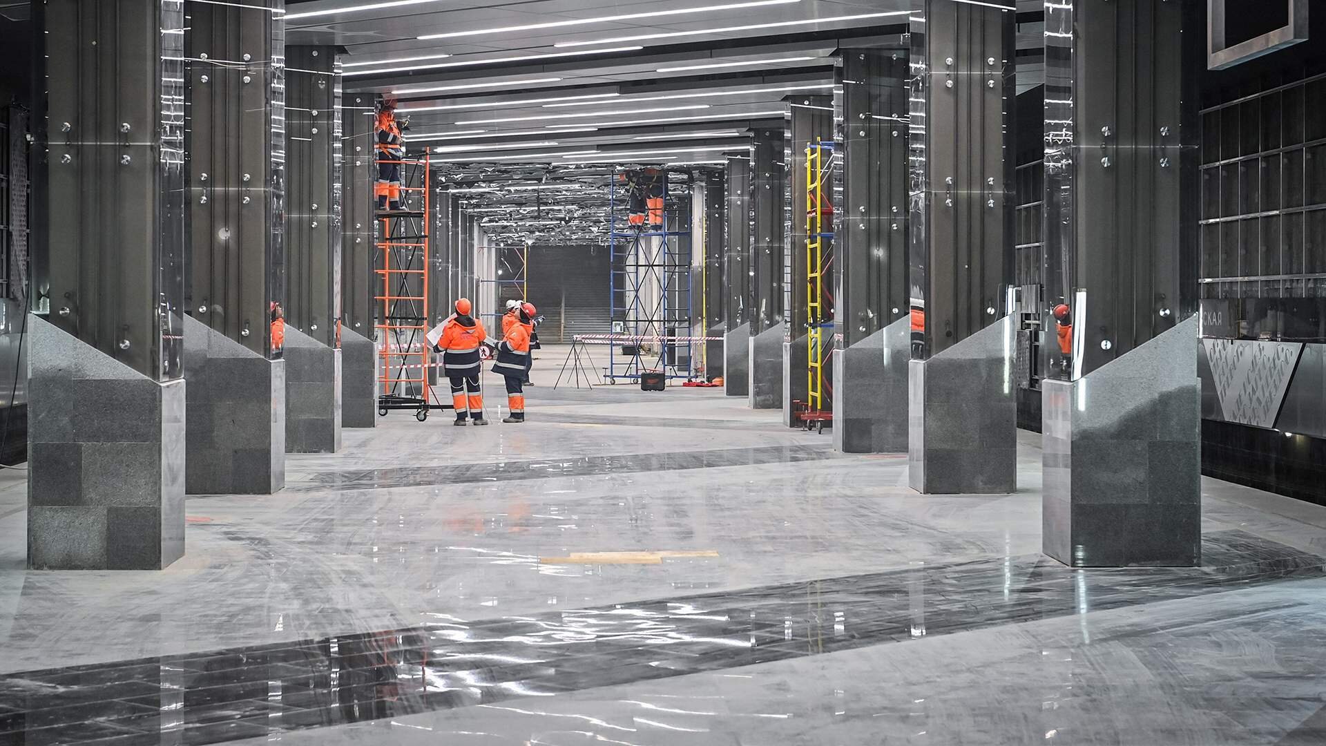Moskvanın şimalında yeni metro stansiyaları tikiləcək