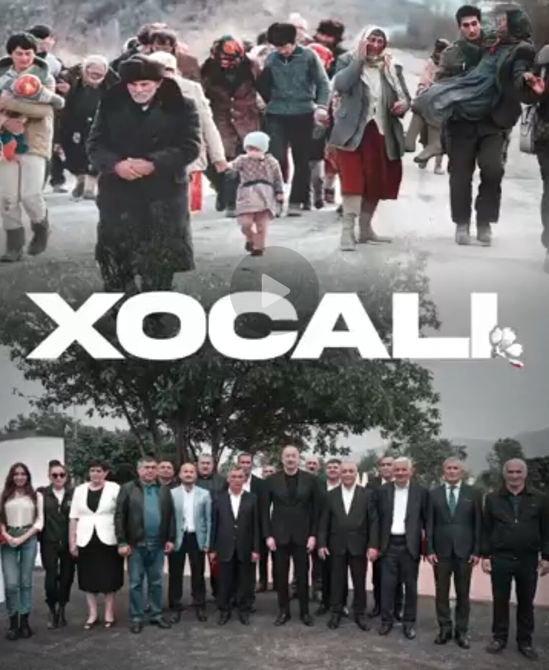 Prezident İlham Əliyev Xocalı soyqırımının 33-cü ildönümü ilə bağlı videoçarx paylaşıb