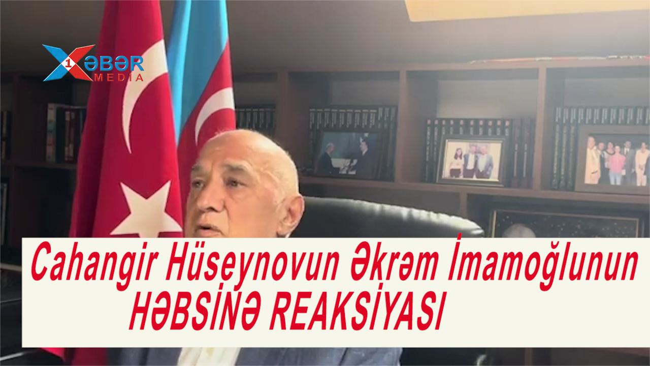 Cahangir Hüseynovun Əkrəm İmamoğlunun HƏBSİNƏ REAKSİYASI-VİDEO