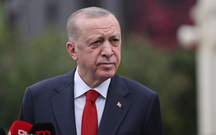 Ərdoğan: Xəzərdə Zəngəzur mərkəzli olmaqla dəhlizləri strateji tərəfdaşlarla birlikdə inşa edəcəyik