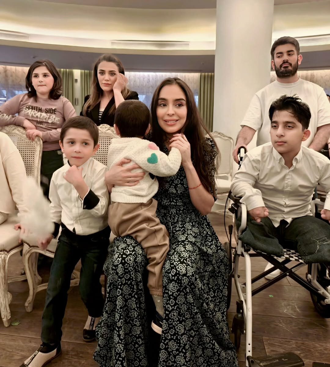 Leyla və Arzu Əliyevalar iftar məclisində