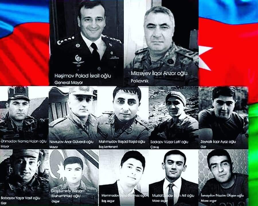 Bu gün general Polad Həşimov və zabitlərinin şəhadətlndən 5 il keçir