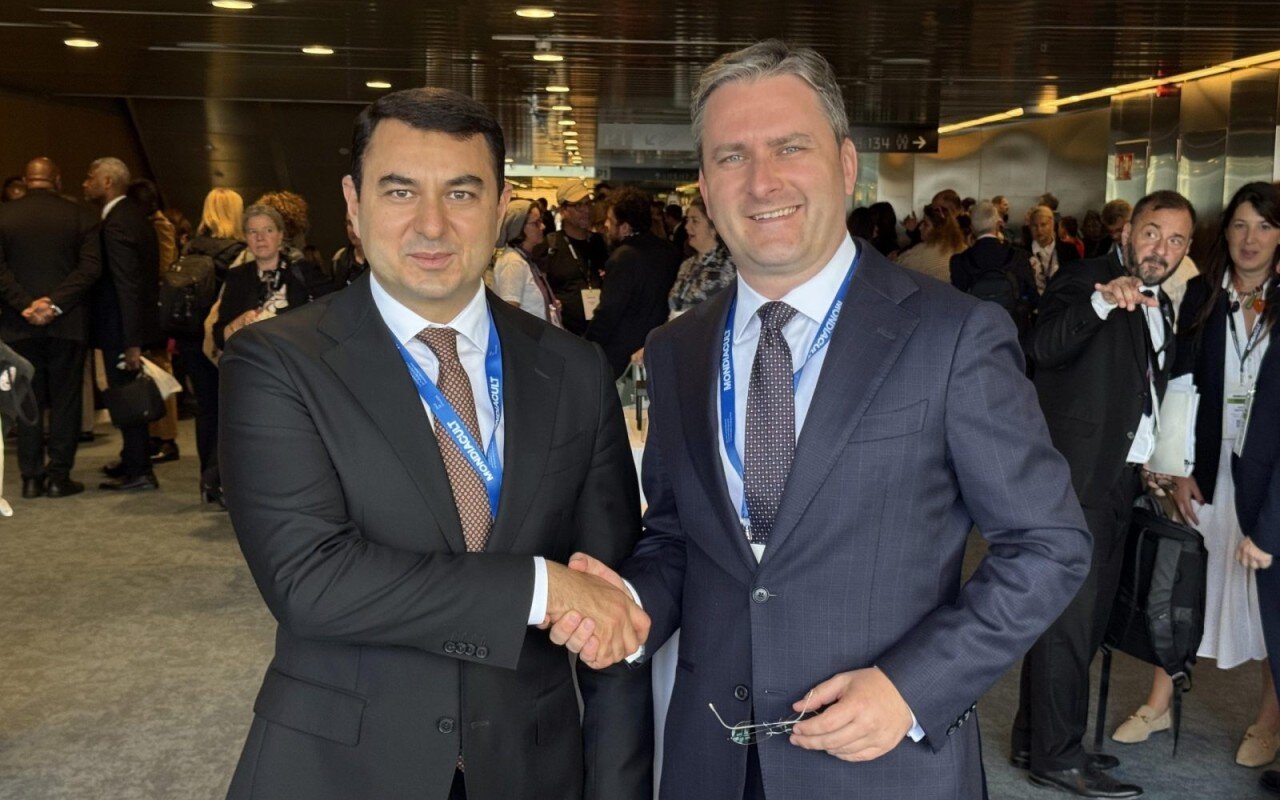 Adil Kərimli serbiyalı həmkarı ilə müzakirələr apardı