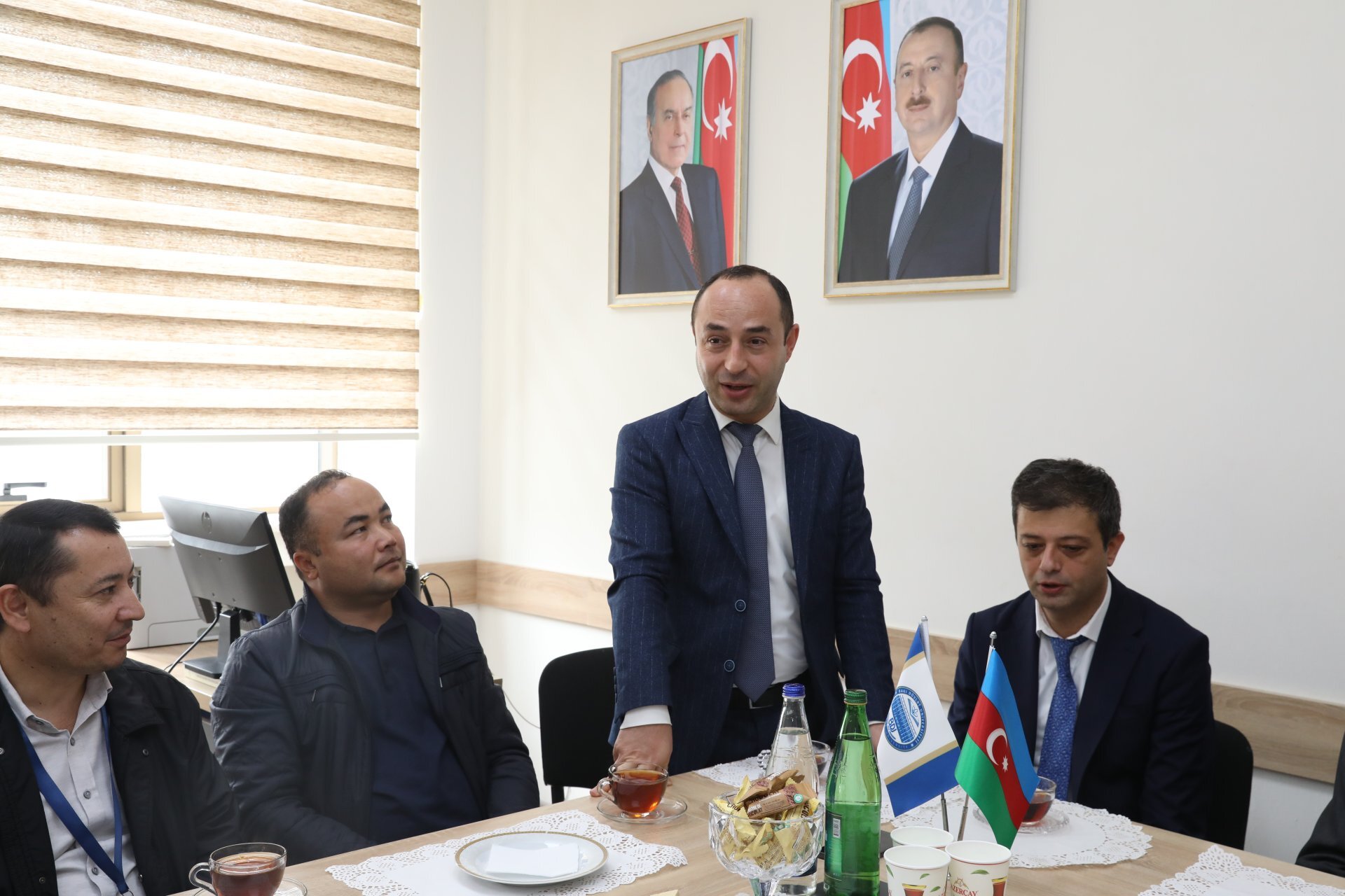 Özbəkistanlı media nümayəndələri ilə Bakı Dövlət Universitetində görüş keçirilib