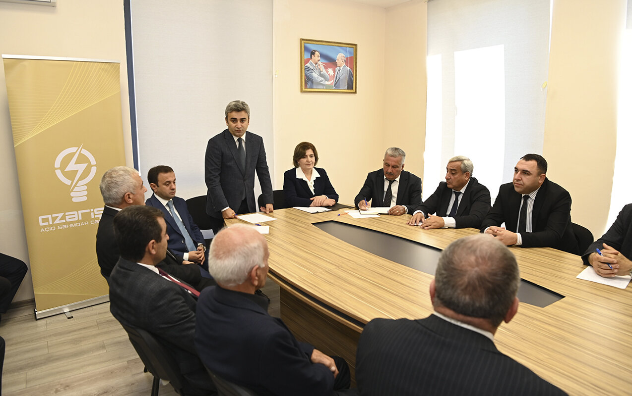“Azərişığ”ın nümayəndələri Oğuzda fermer və sahibkarlarla görüşdü