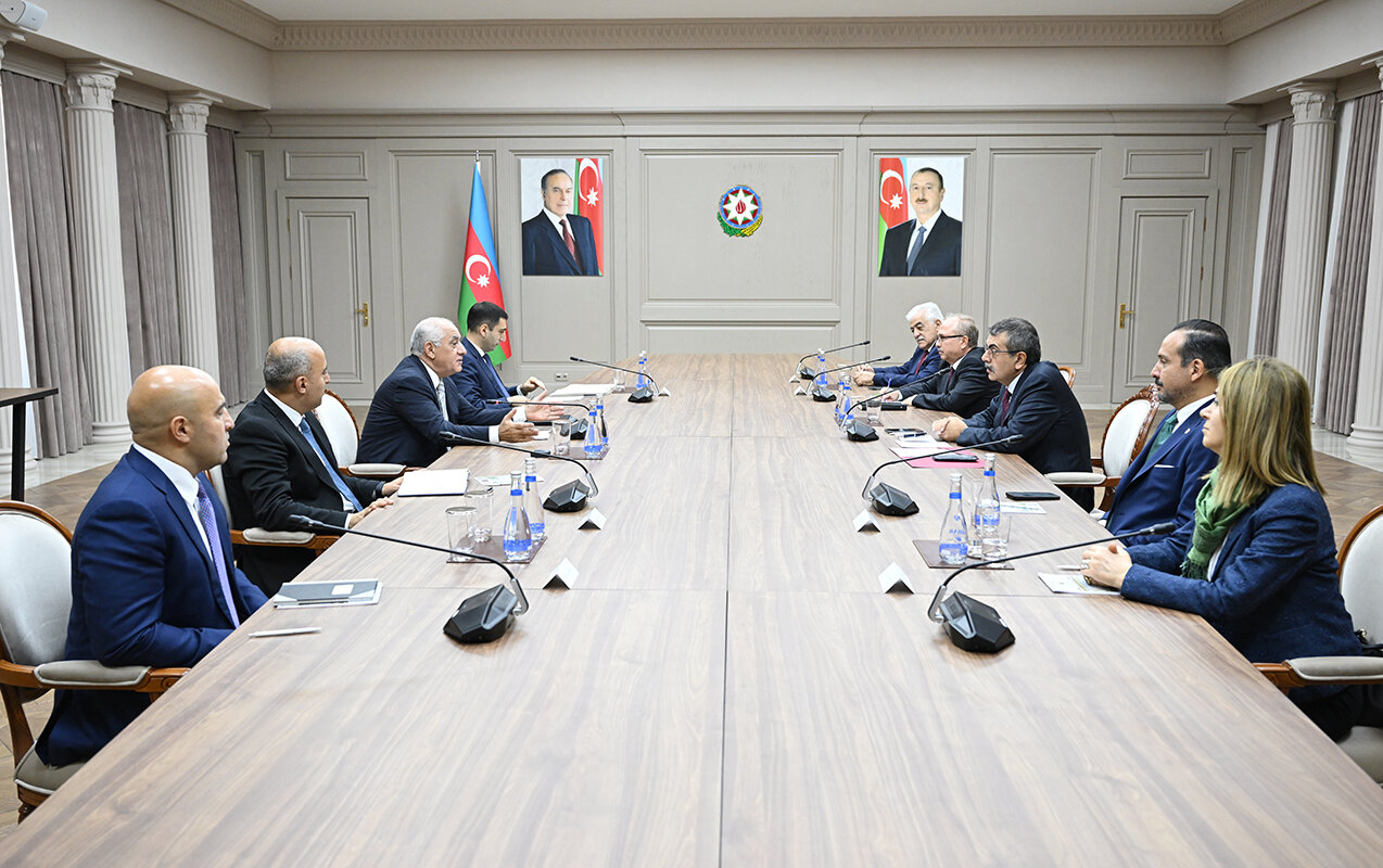 Əli Əsədov türkiyəli nazirlə görüşdü