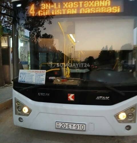 “Karsan”lar xətdən çıxarıldı: Daşıyıcı şirkətdən AÇIQLAMA