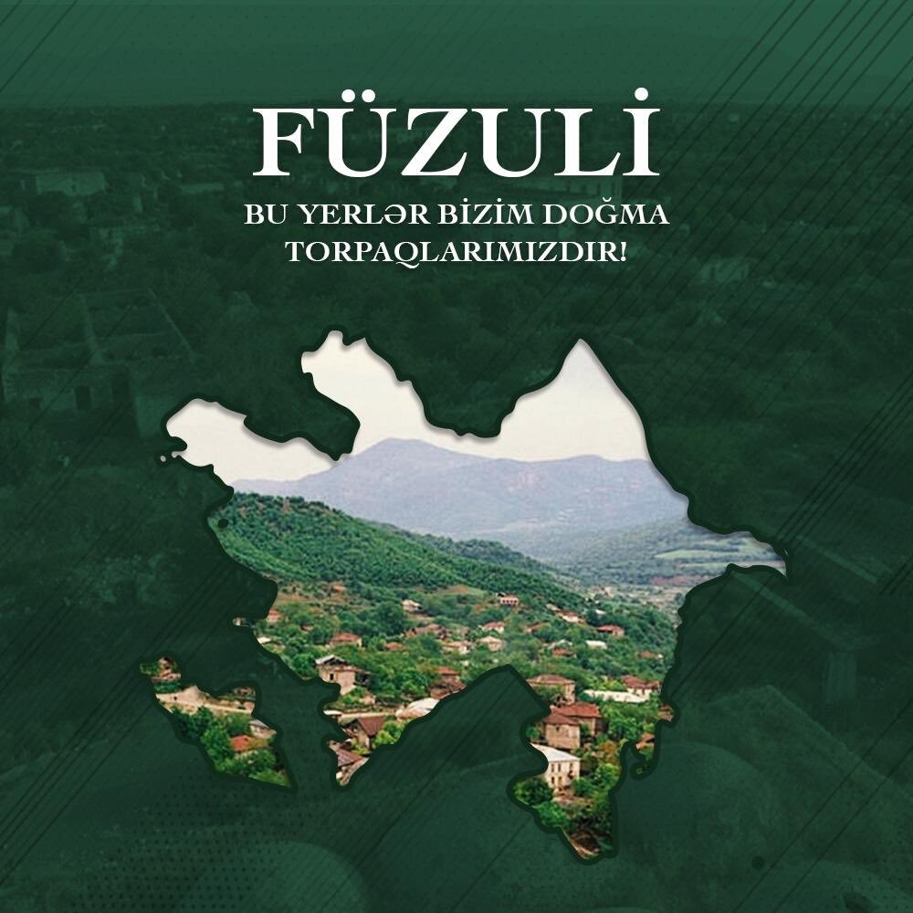 Füzuli Zəfərin və Böyük Qayıdışın simvoludur