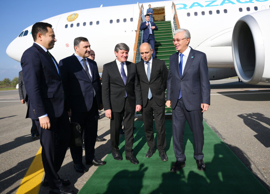 Tokayev də Azərbaycana gəldi