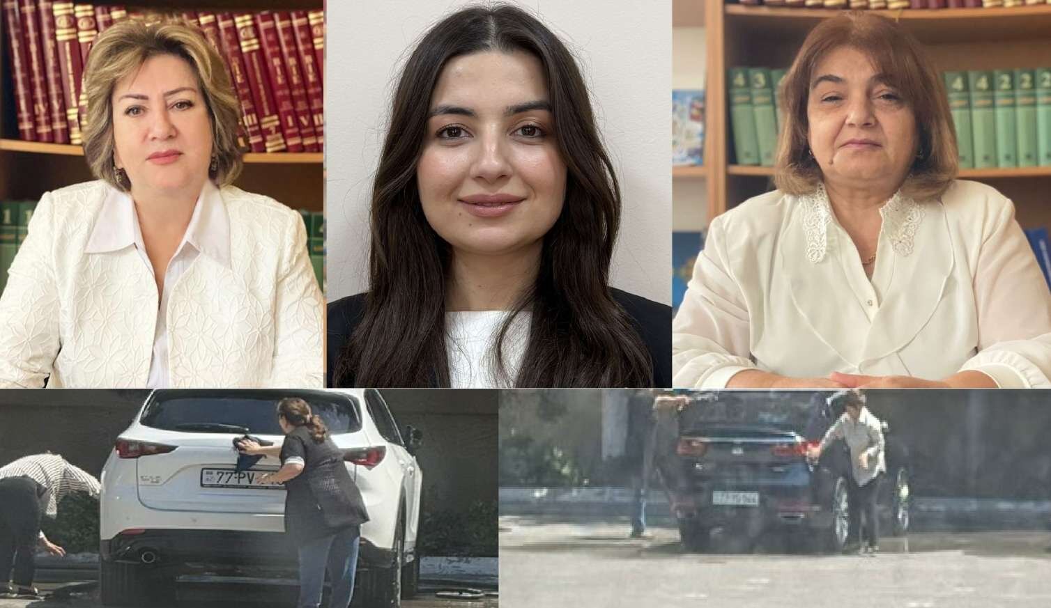 Xadiməyə maşın təmizlətdirən vəzifəlilər haqqında yeni xəbər