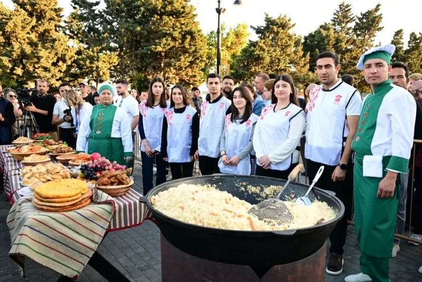 Milli Parkda Türkmənistanın mətbəx mədəniyyətinin təqdimatı olub