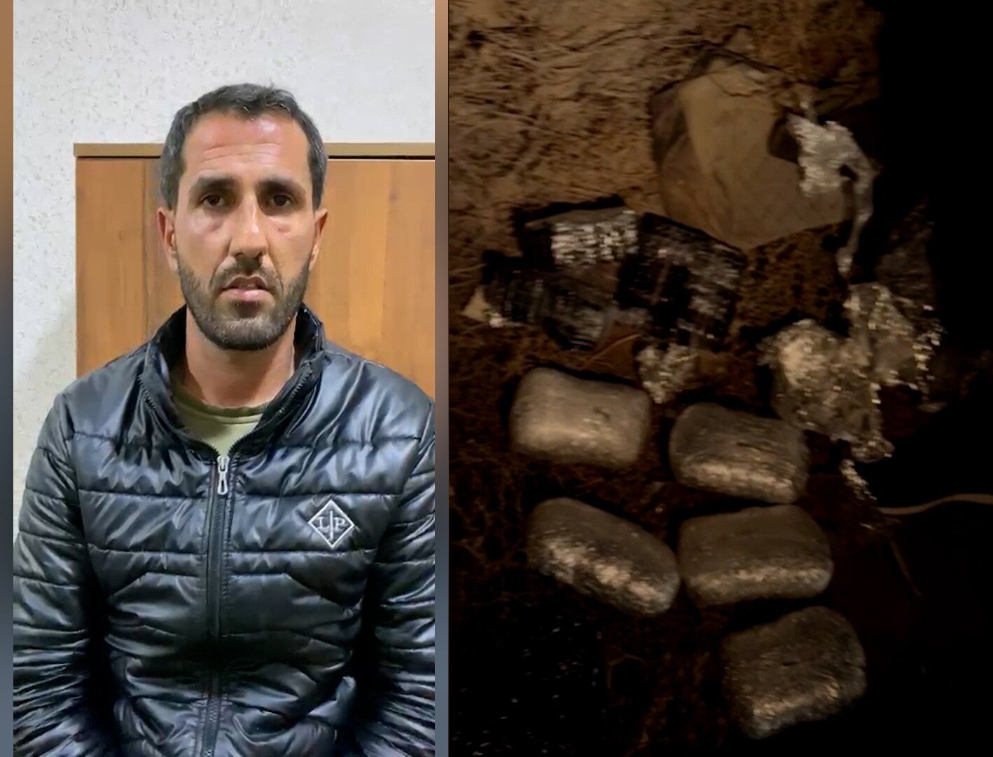 Ölkəyə qaçaqmalçılıq yolu ilə narkotik vasitələr gətirən “TIR” sürücüsü saxlanılıb