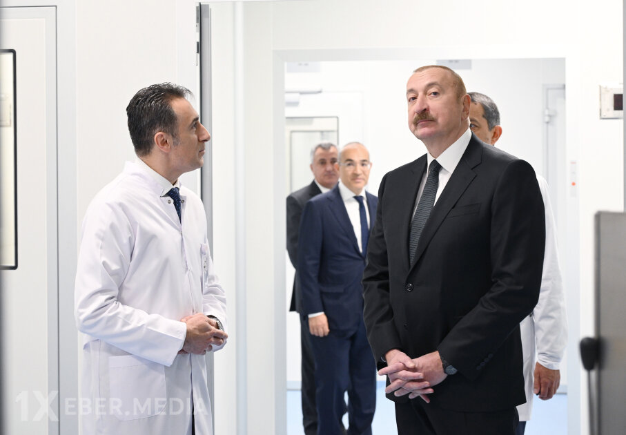 Prezident açılışda iştirak etdi
