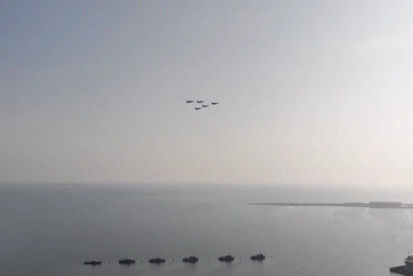 Türkiyə F-16-ları hərbi paradda