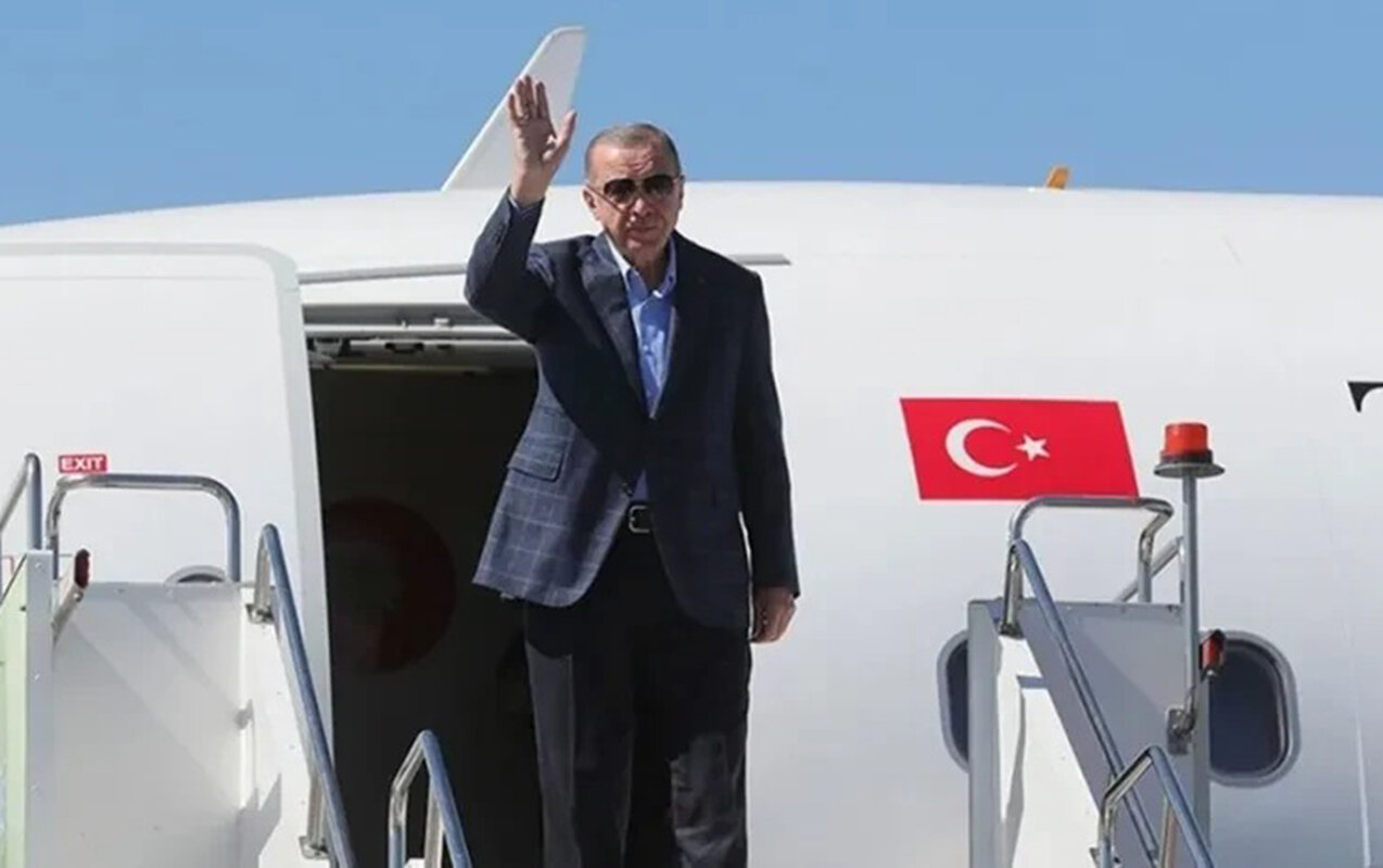 Ərdoğanın səfəri başa çatdı