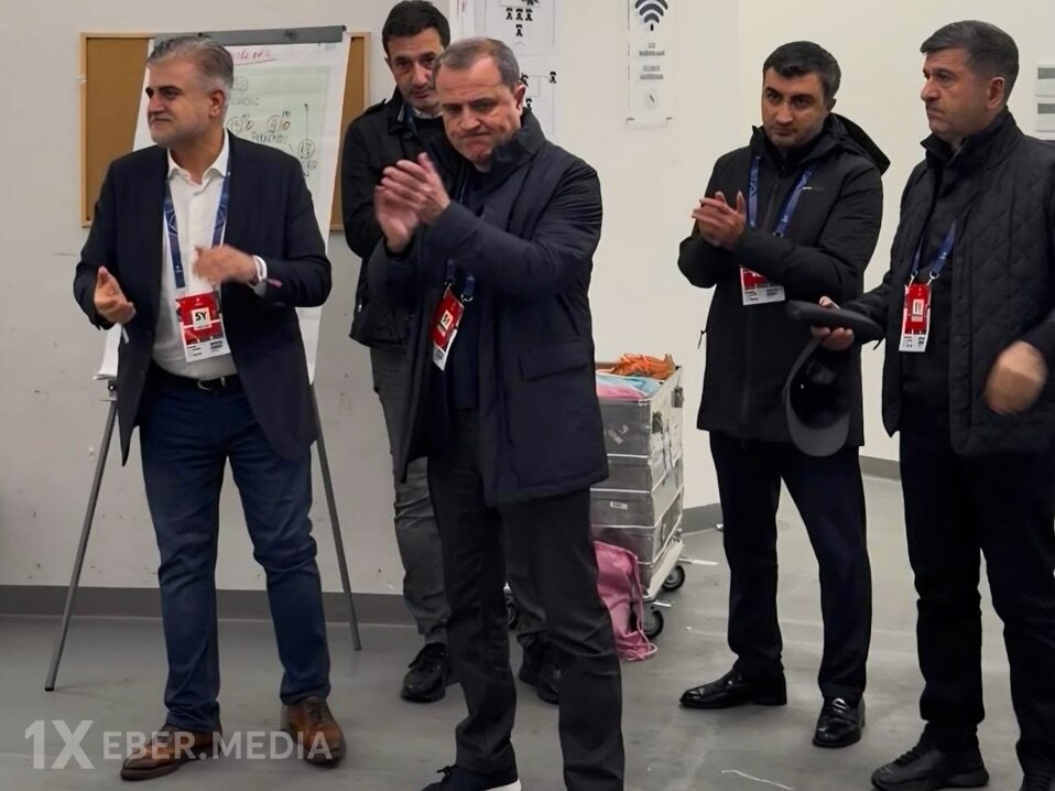 Nazir “Napoli” - “Qarabağ” oyununu stadiondan izlədi