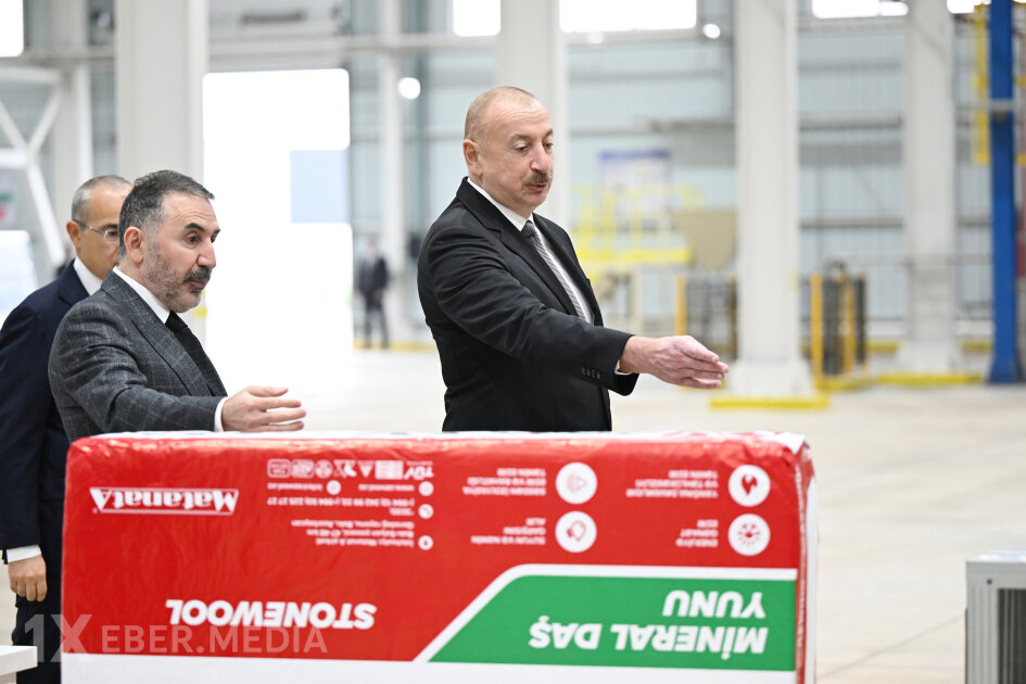 Prezident açılışda - Fotolar