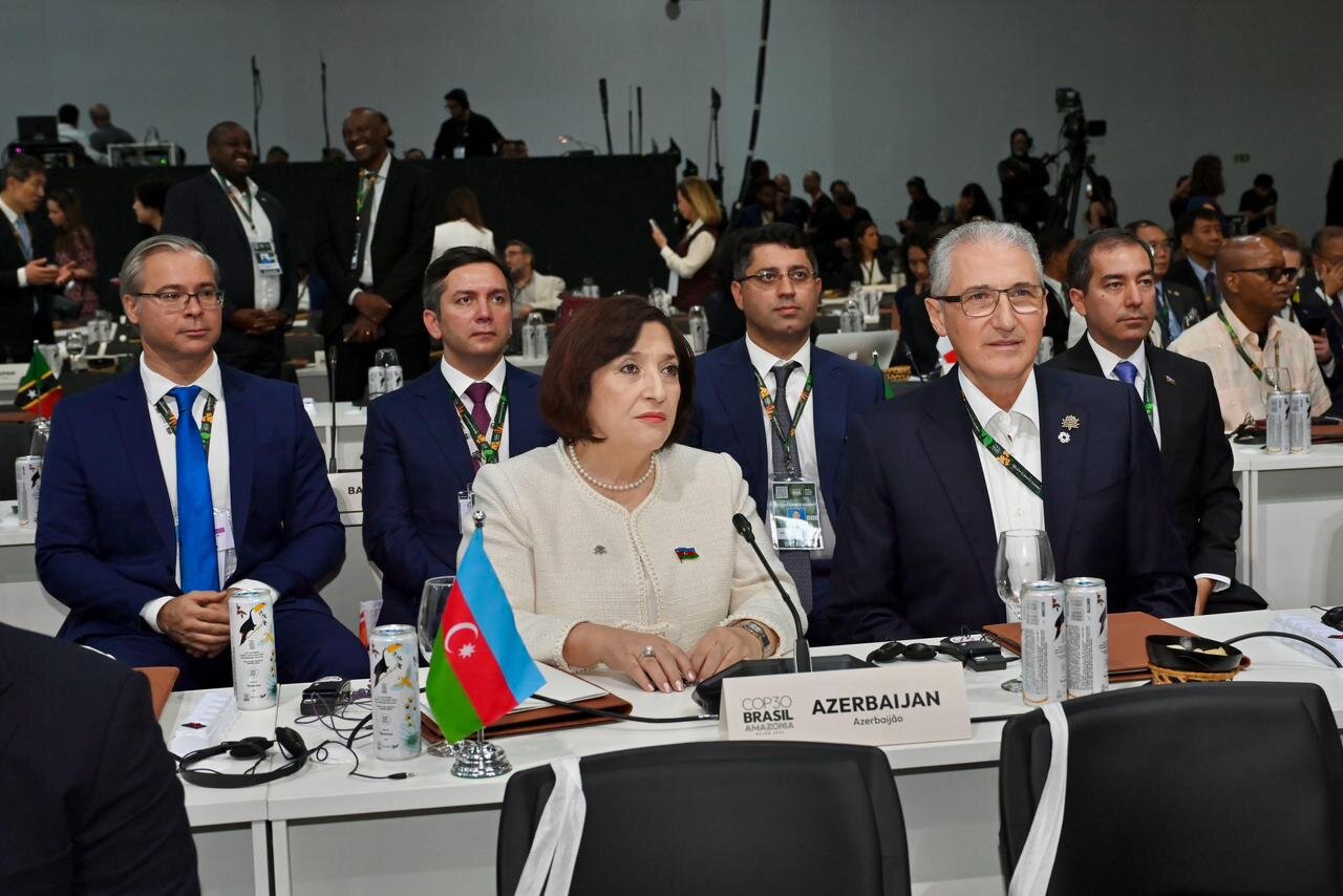 Sahibə Qafarova COP30-da çıxış etdi