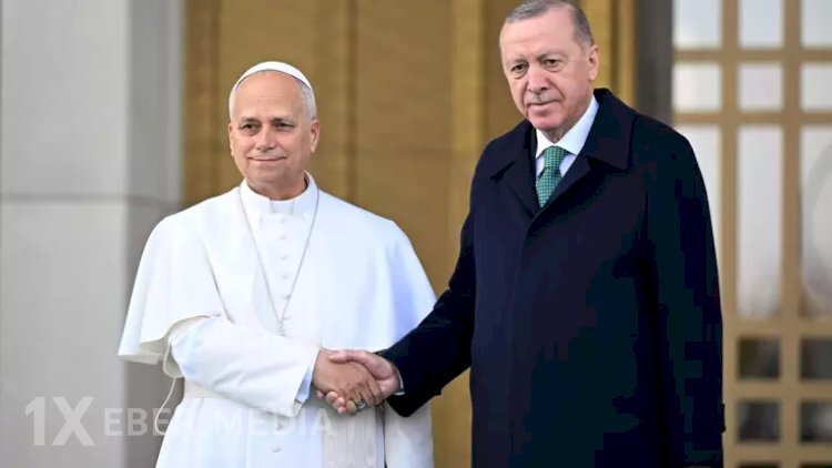 Ərdoğan Papa ilə təkbətək görüş keçirdi