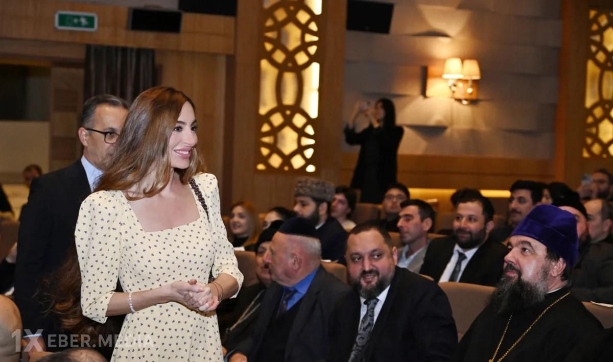 Arzu Əliyeva "Harmoniya" sənədli filminin təqdimatında