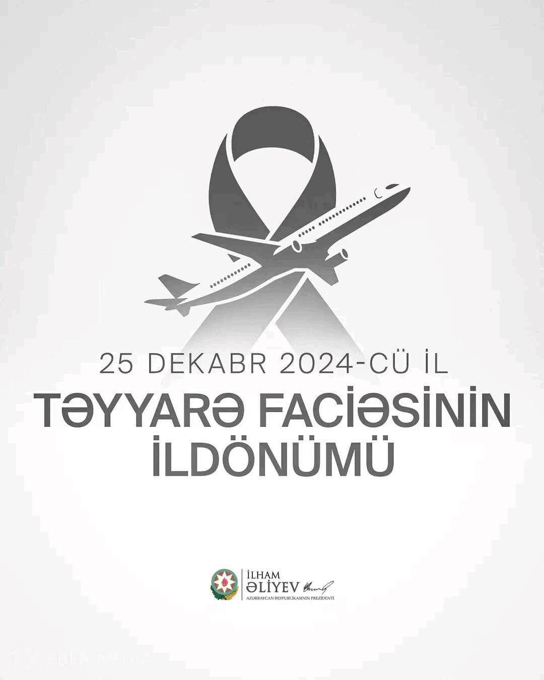 Prezident təyyarə qəzasının ildönümü ilə bağlı paylaşım etdi