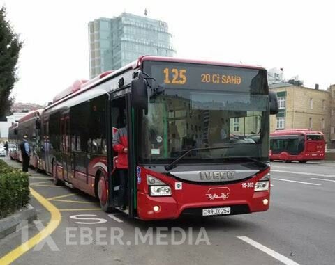 Bu marşrutda istismar olunan avtobuslar yenilənir