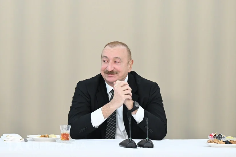 Prezident: Vaxtilə "Qarabağ Ermənistandır və nöqtə" deyənlər "Qarabağ Azərbaycandır!" deməyə məcbur oldular