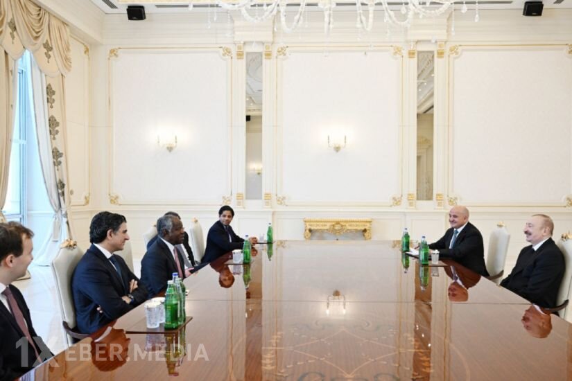 Əliyev “Global Infrastructure Partners” şirkətinin baş icraçı direktorunu qəbul edib