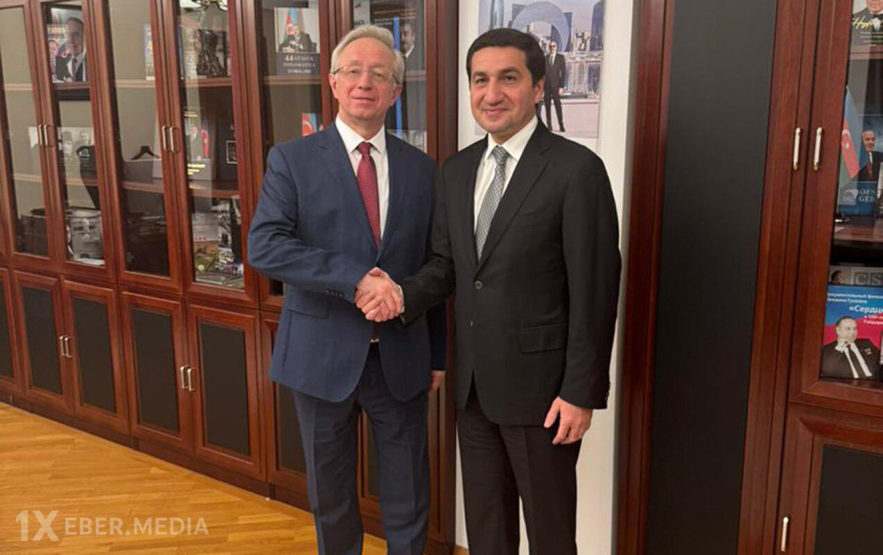 Hikmət Hacıyev Lavrovun müavini ilə görüşdü - Foto