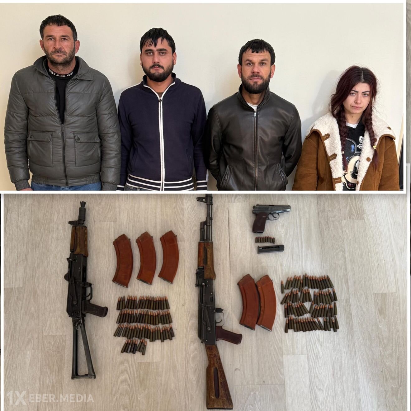 Polis Bərdə və Ağdamda silah alveri edən cinayətkar dəstənin üzvlərini ifşa etdi