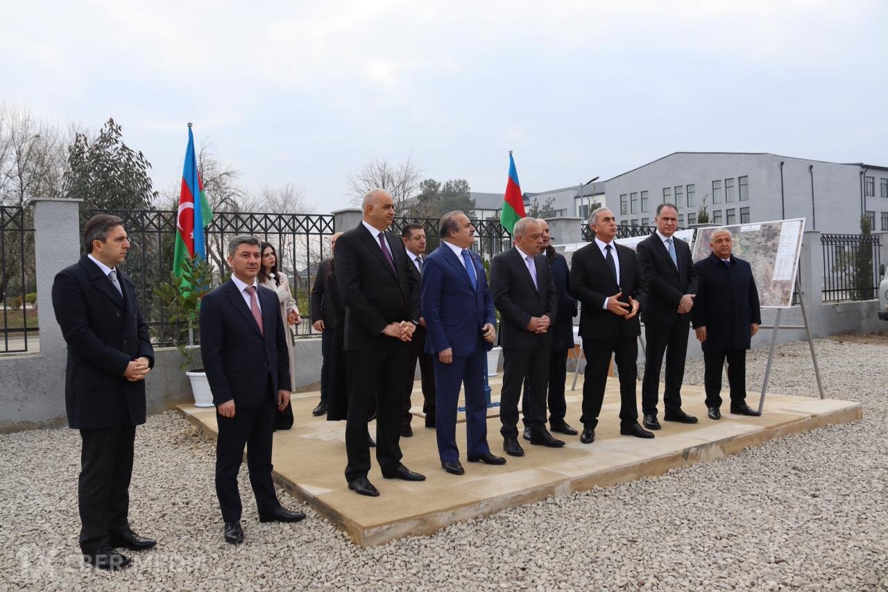 Daha bir qəsəbə içməli su ilə təmin olundu - Fotolar
