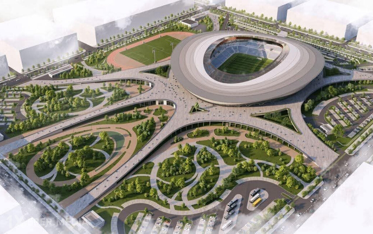 “İmarət” stadionunun tikintisinə 60 milyondan çox pul ayrıldı