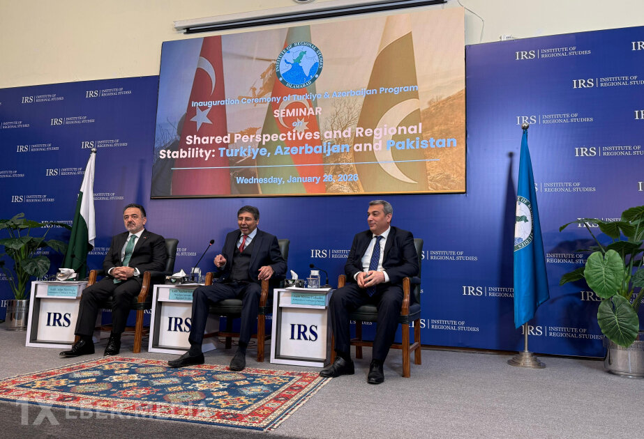 Pakistanın aparıcı beyin mərkəzində “Türkiyə və Azərbaycan” proqramına başlanılıb