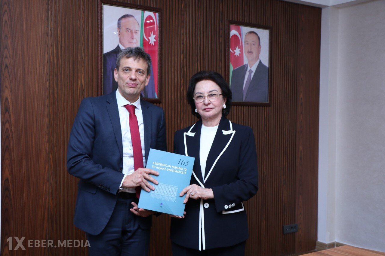 AzMİU ilə bu universitet arasında memorandum imzalanıb - FOTOLAR