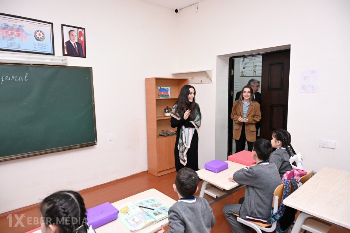 Leyla və Alena Əliyevalar QUBADA