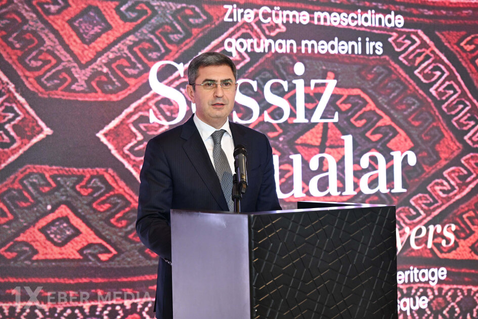 Elşən Salahov "Səssiz dualar - Zirə Cümə məscidində qorunan mədəni irs” sərgisində