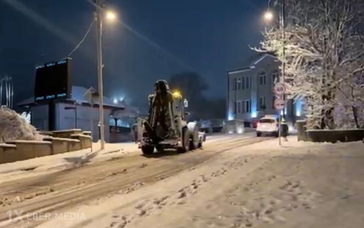 Şuşaya qar yağıb - Fotolar+Video