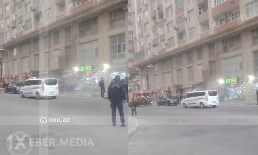 Bakıda obyektdə PARTLAYIŞ BAŞ VERDİ