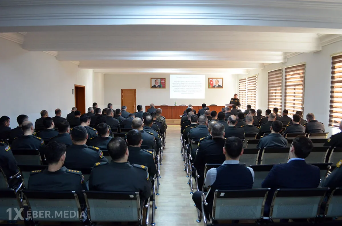 Müdafiə Nazirliyinin Tibb İdarəsində təlim-metodiki toplanış keçirilib