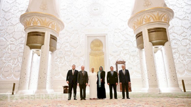 Leyla Əliyeva Şeyx Zayed məscidini ziyarət etdi