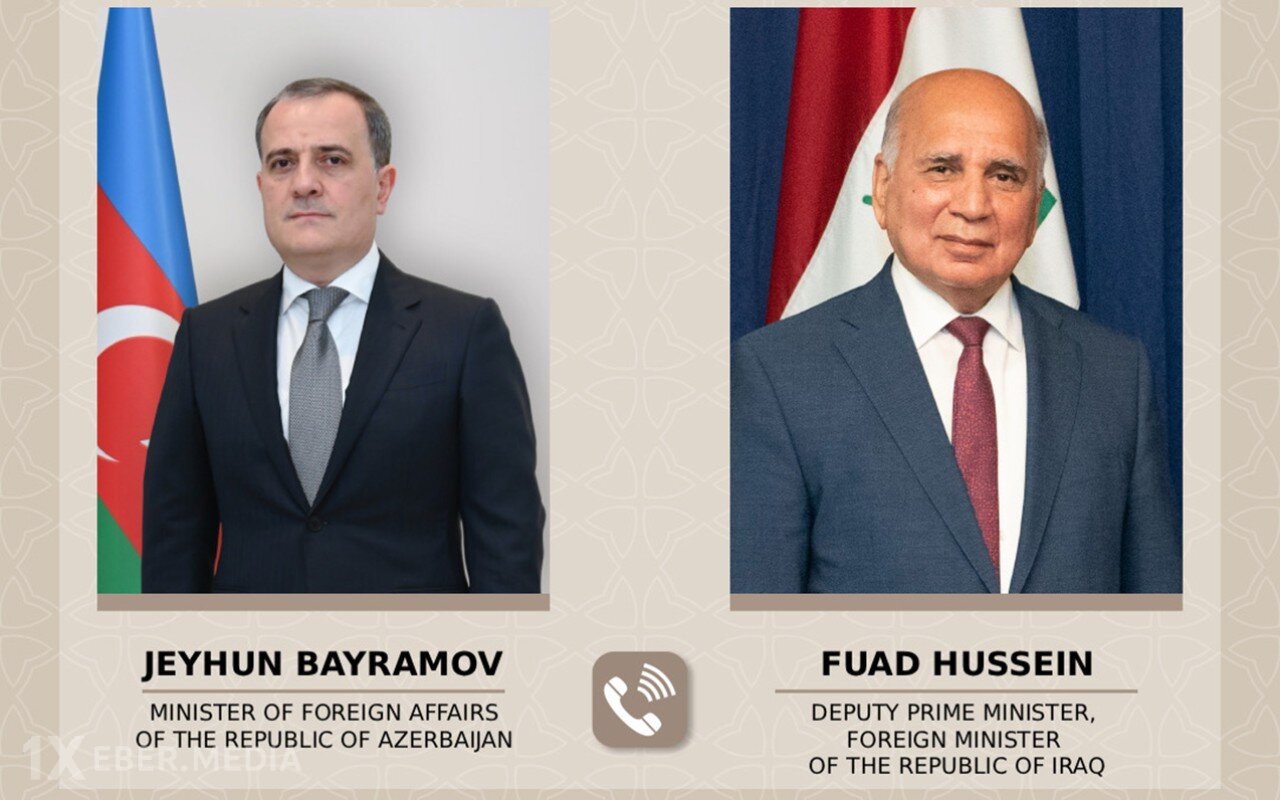 Ceyhun Bayramov iraqlı həmkarı ilə müzakirə apardı