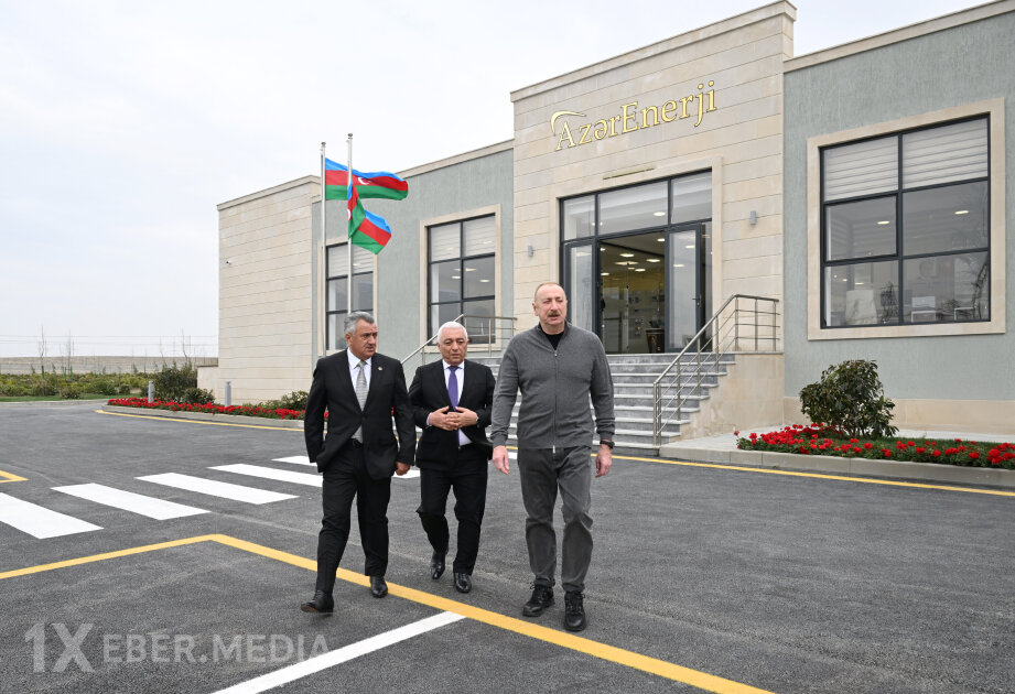 İlham Əliyev açılışda iştirak etdi