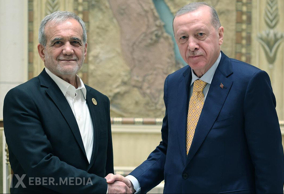 Pezeşkian Ərdoğana türkçə təşəkkür etdi