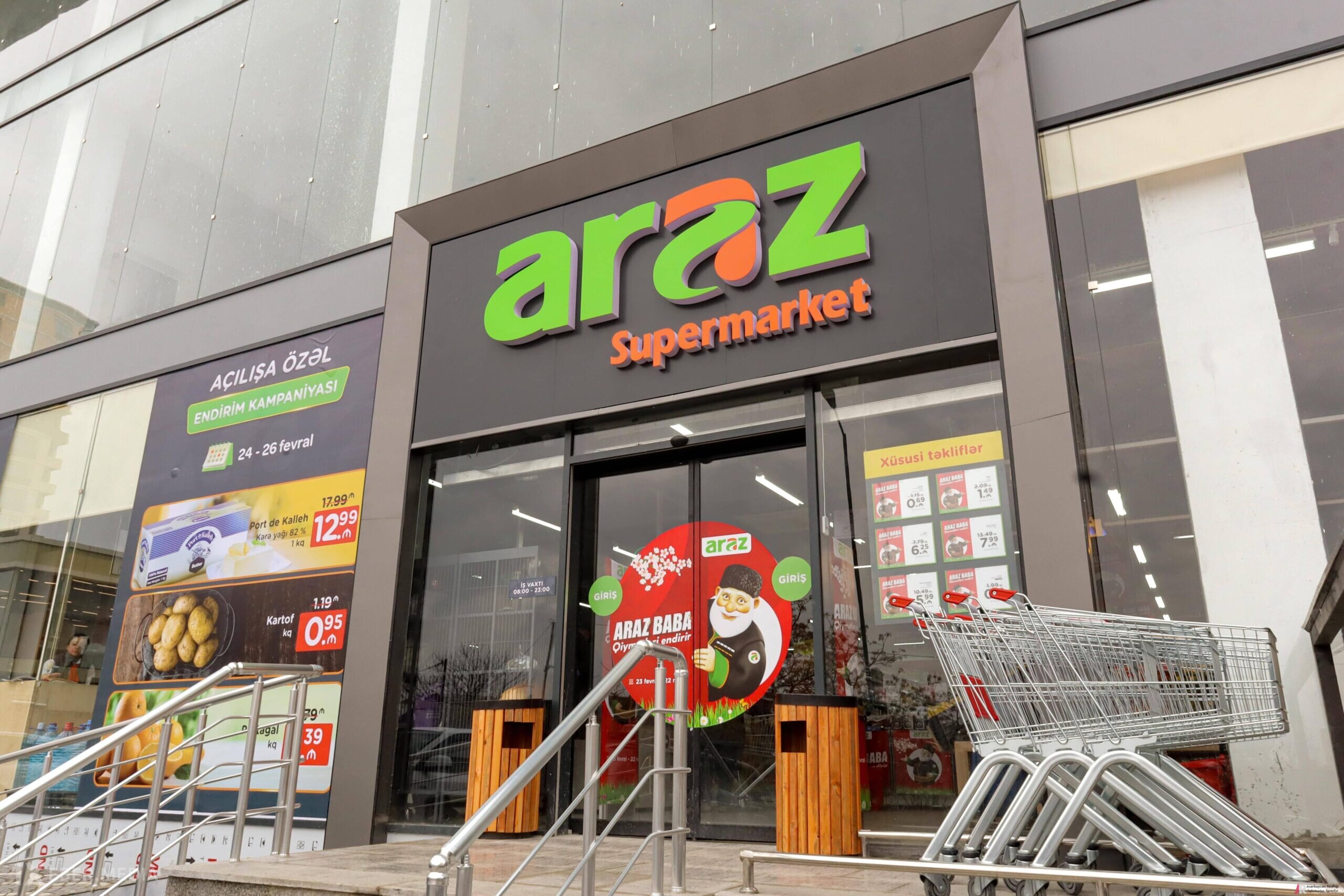 “Araz” supermarketlər şəbəkəsi adından yayılan saxta kampaniyaya ALDANMAYIN!