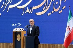 İran prezidenti Rusiyaya rus dilində müraciət edib