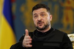 Zelenski Ukraynanın Yaxın Şərqdəki münaqişədəki rolundan danışıb