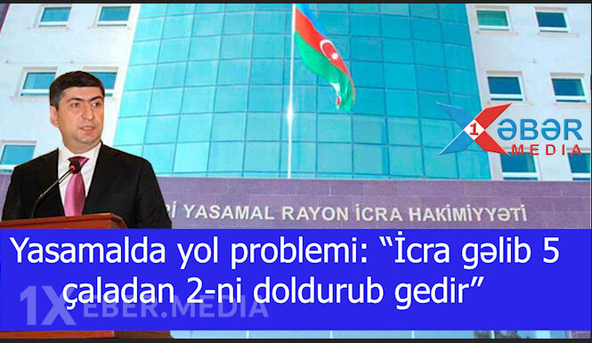 Yasamalda yol problemi: “İcra gəlib 5 çaladan 2-ni doldurub gedir”-VİDEO