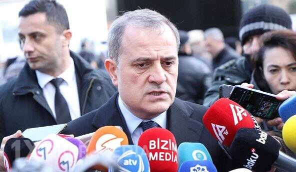 Ceyhun Bayramov Mixail Qaluzin ilə görüşüb