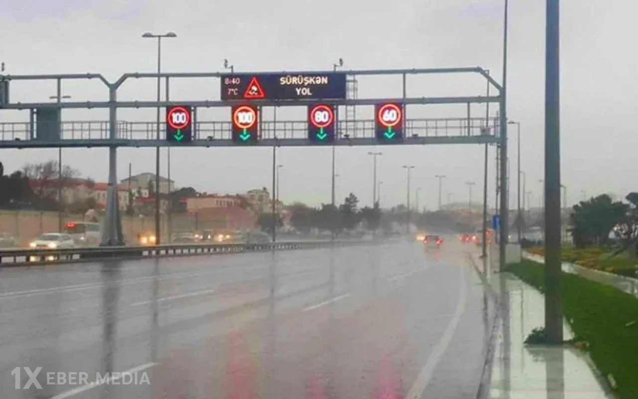 Hava Limanı yolunda sürət həddi endirildi
